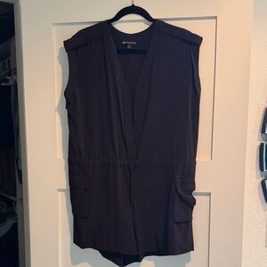 Athleta Black Women's Shorts Romper